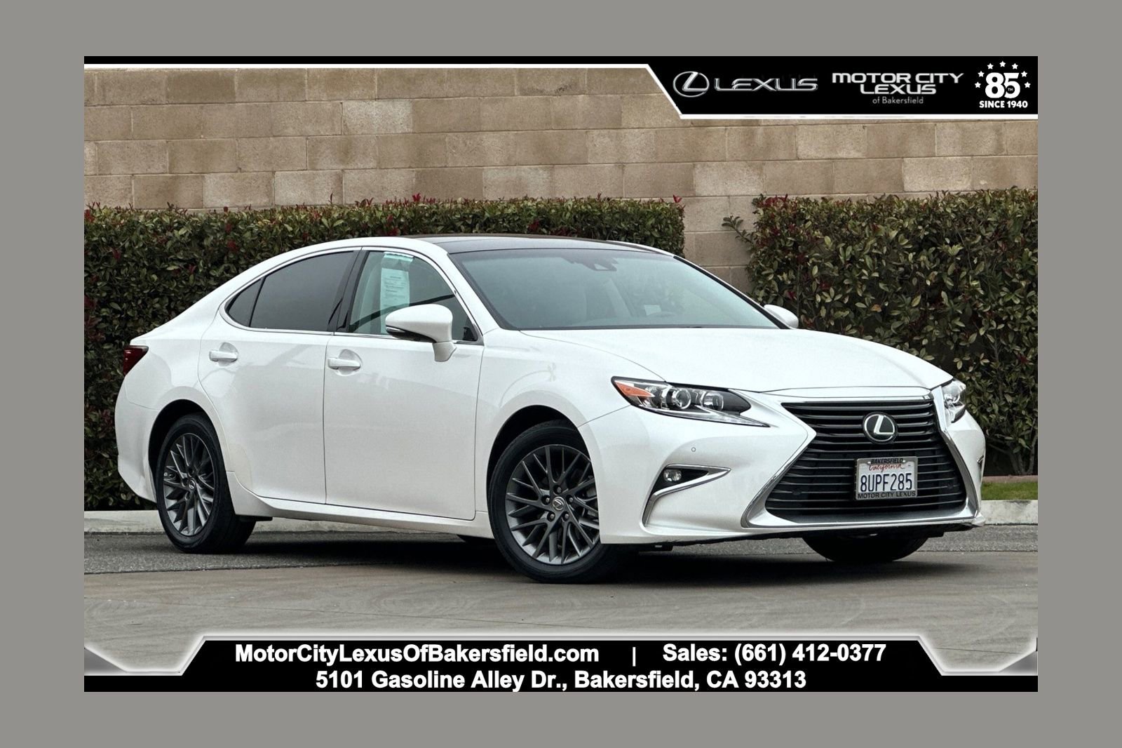 2018 Lexus ES 350's photo