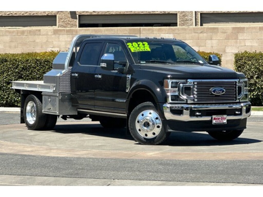 Used 2022 Ford Super Duty F-450 DRW King Ranch Truck Crew Cab