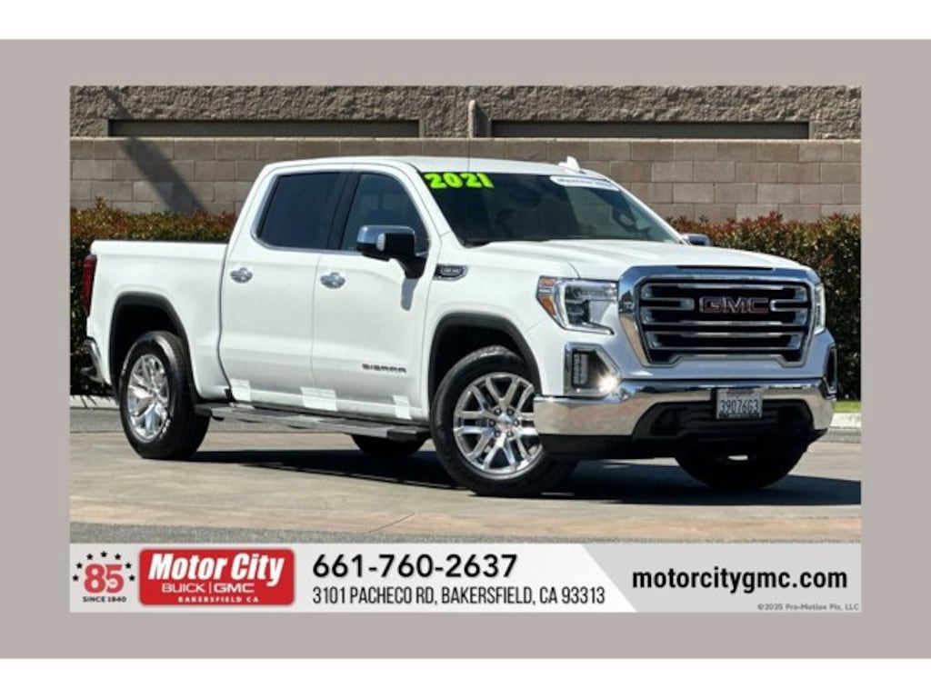 Used 2021 GMC Sierra 1500 SLT Truck Crew Cab