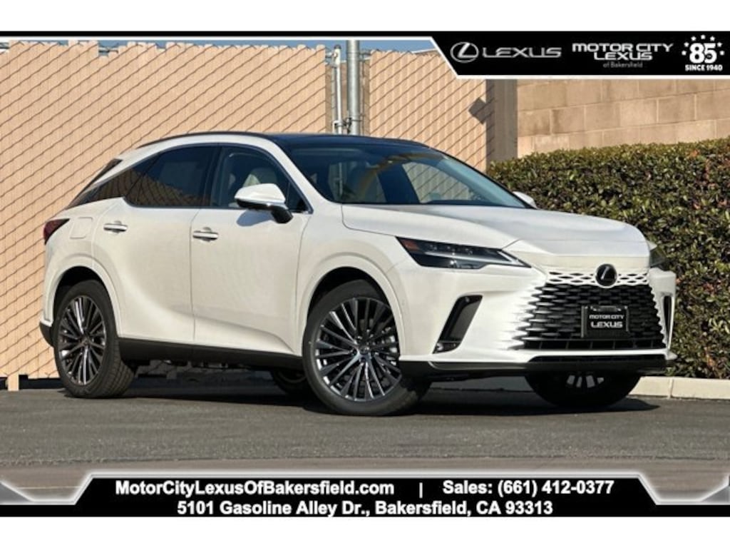 New 2026 Lexus RX Sport Utility