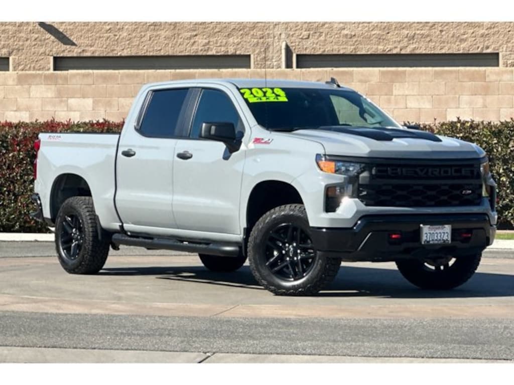 Used 2024 Chevrolet Silverado 1500 Custom Trail Boss Truck Crew Cab