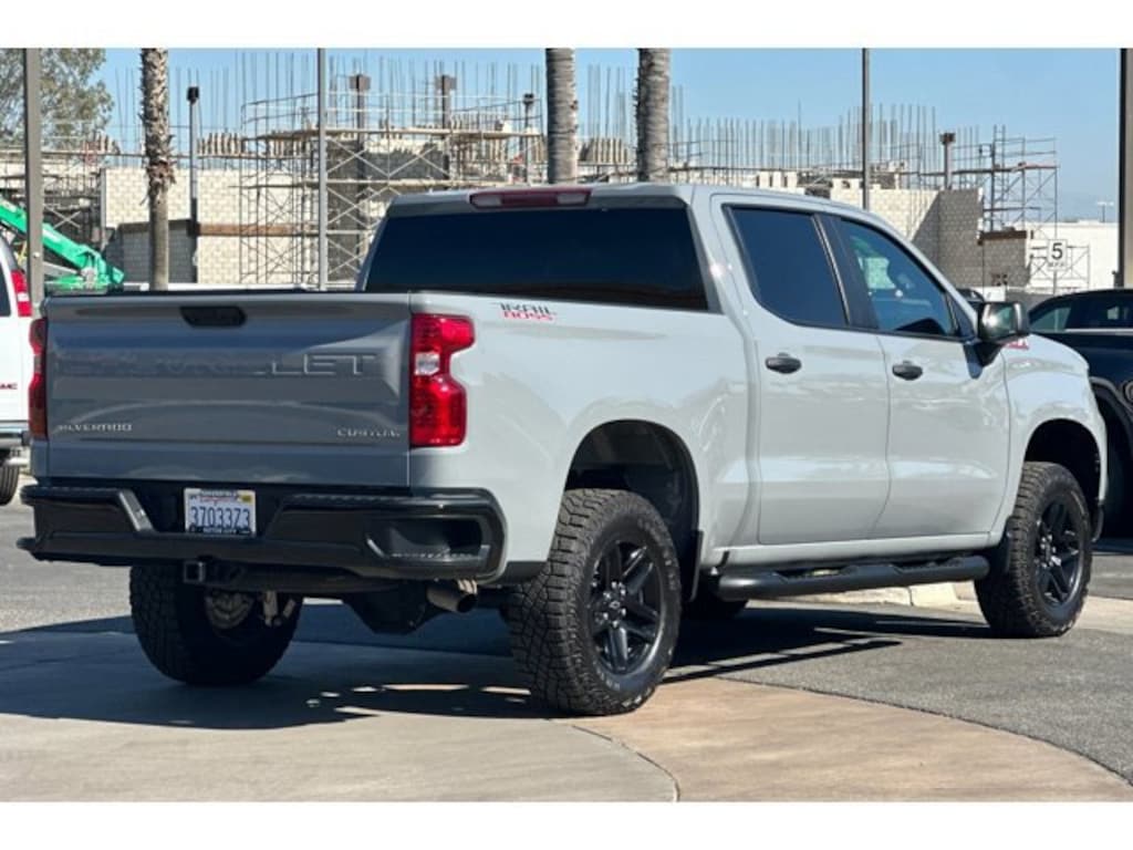 Used 2024 Chevrolet Silverado 1500 Custom Trail Boss Truck Crew Cab