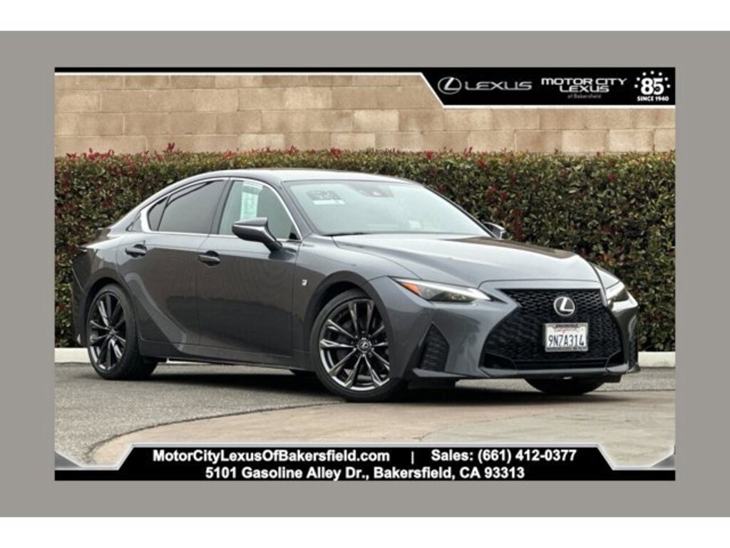 Certified 2024 Lexus IS 350 F SPORT Sedan
