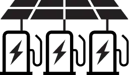 Public charging bay icon