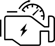 Performance hybrid icon