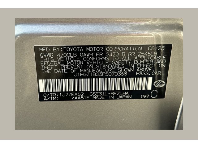 2023 Lexus IS 350 F SPORT's photo