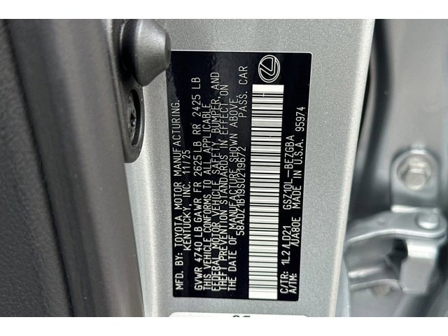 2025 Lexus ES 350's photo