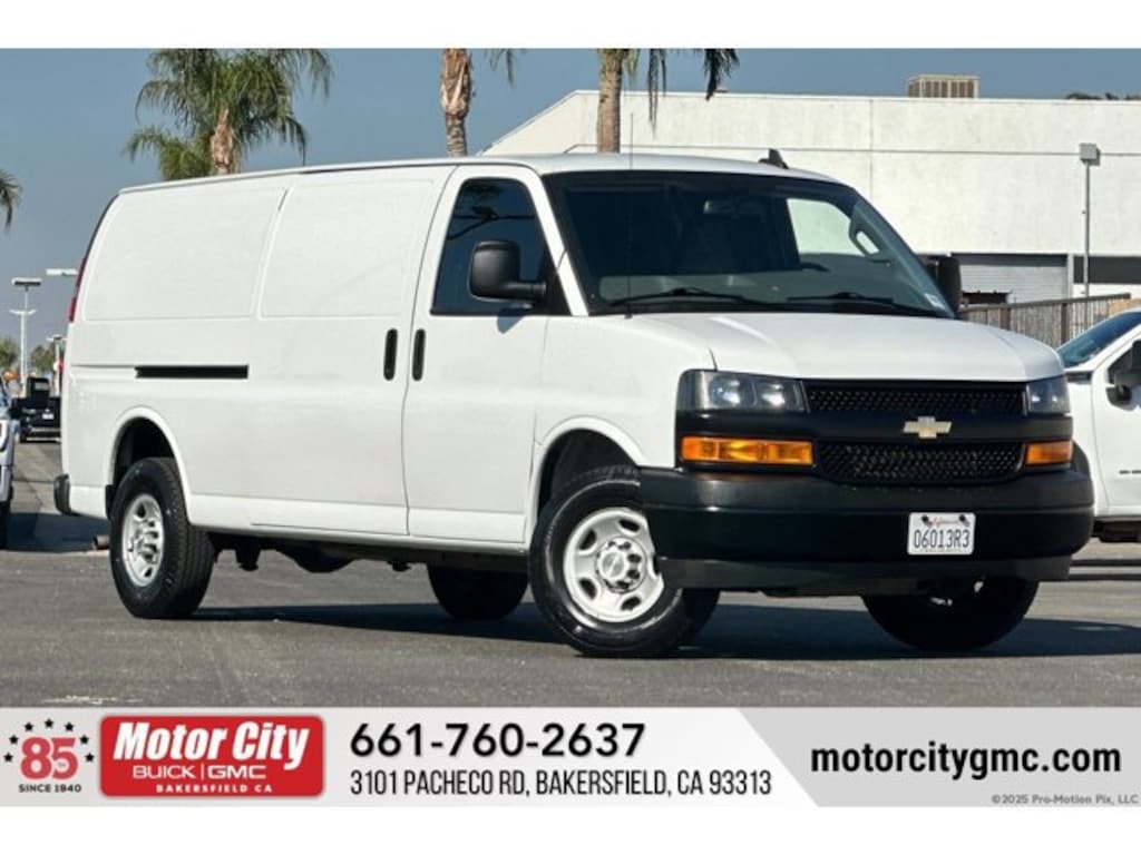 Used 2023 Chevrolet Express Cargo Van Work Van Van Extended Cargo Van