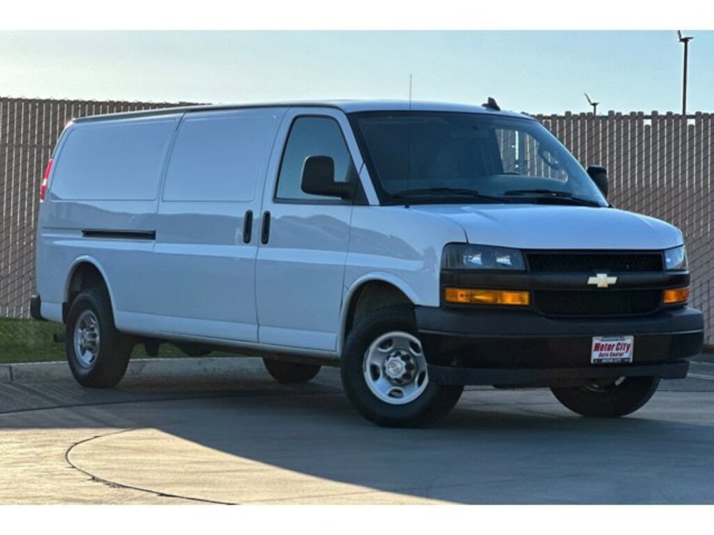 Used 2023 Chevrolet Express Cargo Van Work Van Van Extended Cargo Van