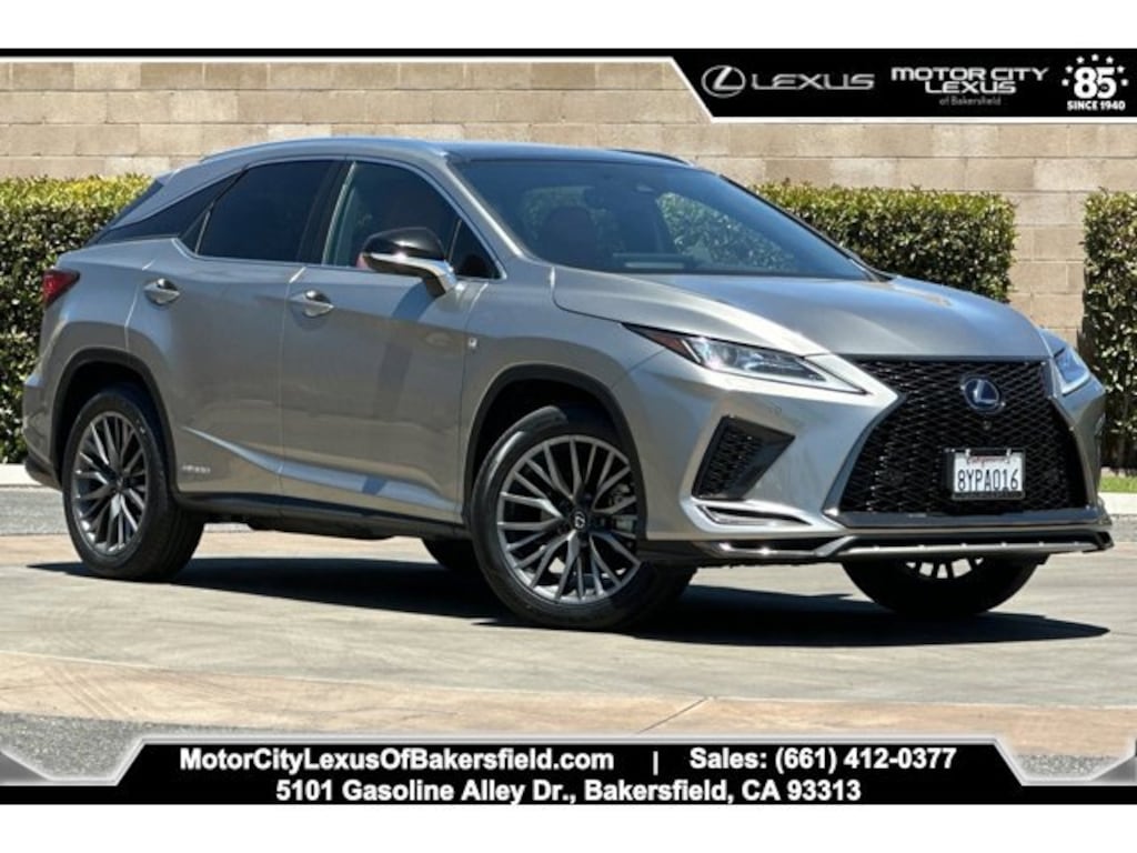 Certified 2022 Lexus RX 450h F SPORT PERFORMANCE AWD SUV