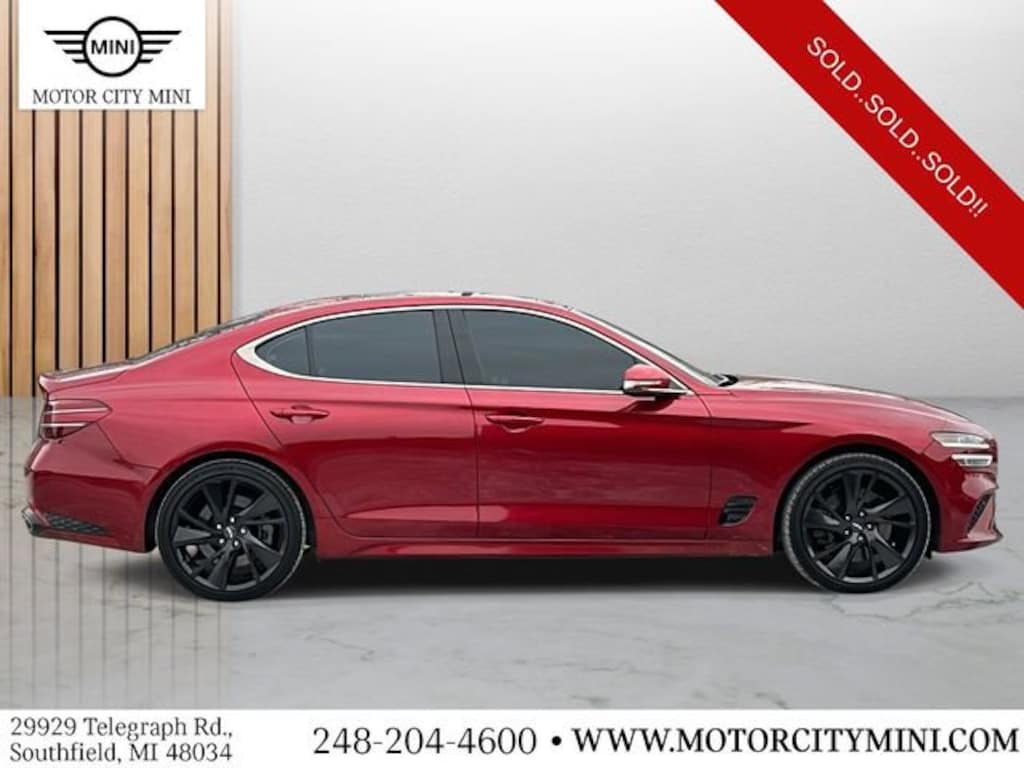 Used 2022 Genesis G70 3.3T Sedan