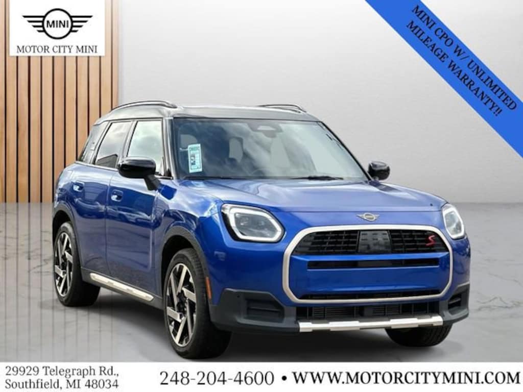 Certified 2025 MINI Cooper S Countryman Signature Plus SUV