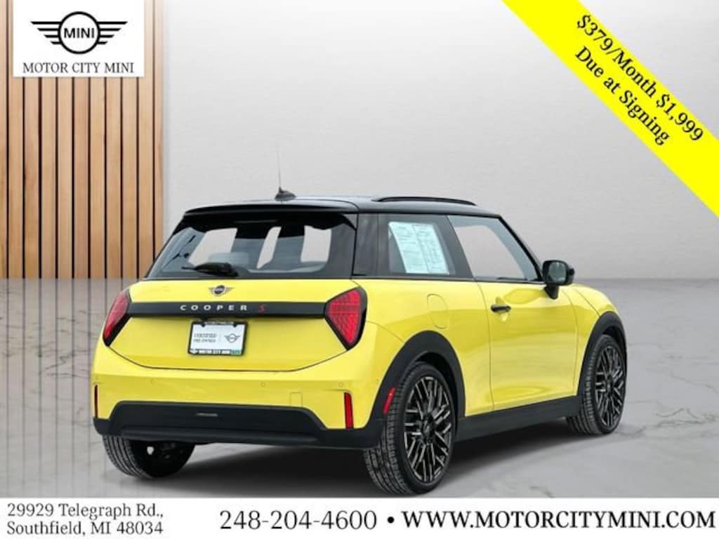 Certified 2025 MINI Cooper S Iconic Hatchback