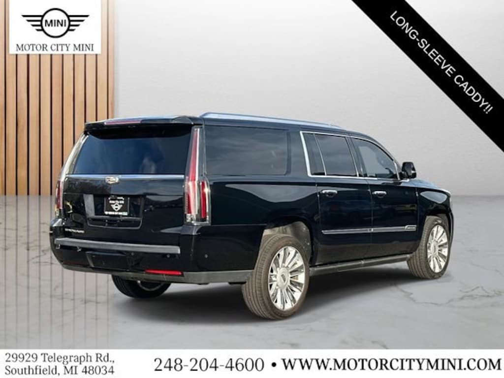 Used 2018 Cadillac Escalade ESV Platinum Edition SUV