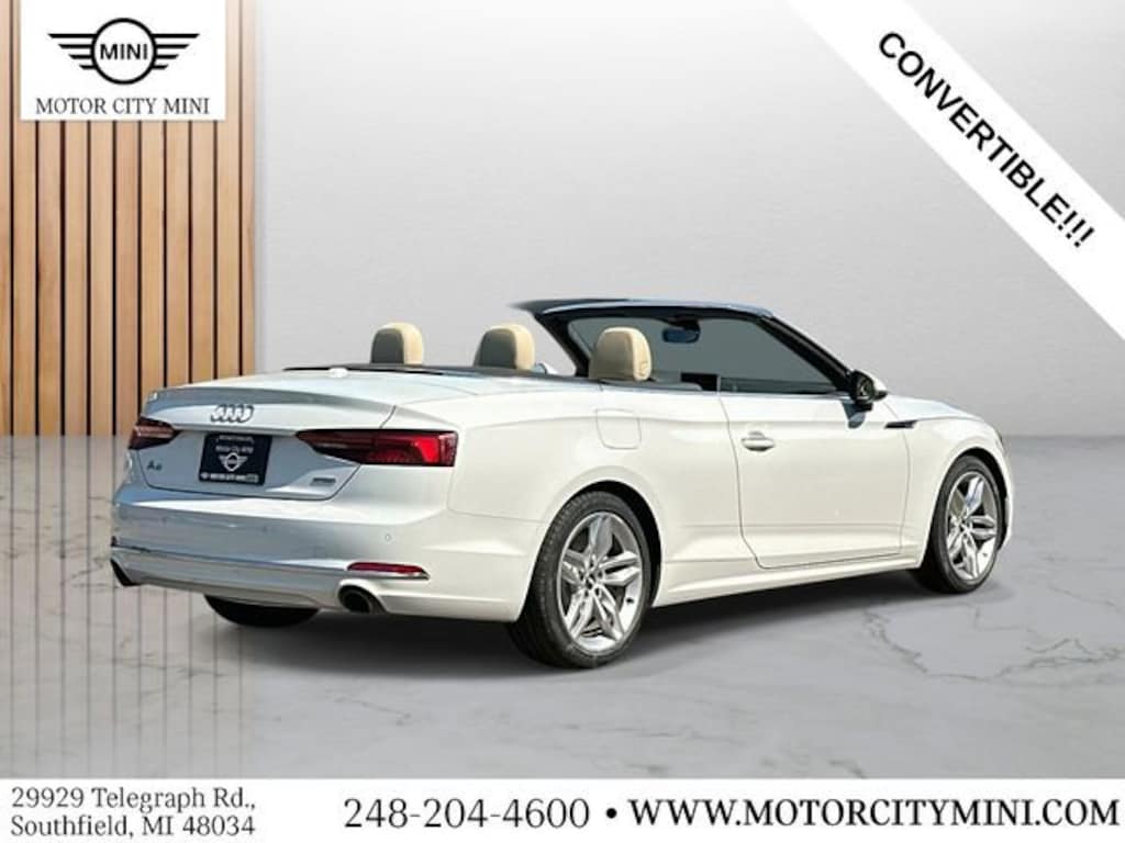 Used 2019 Audi A5 2.0T Premium Plus Cabriolet