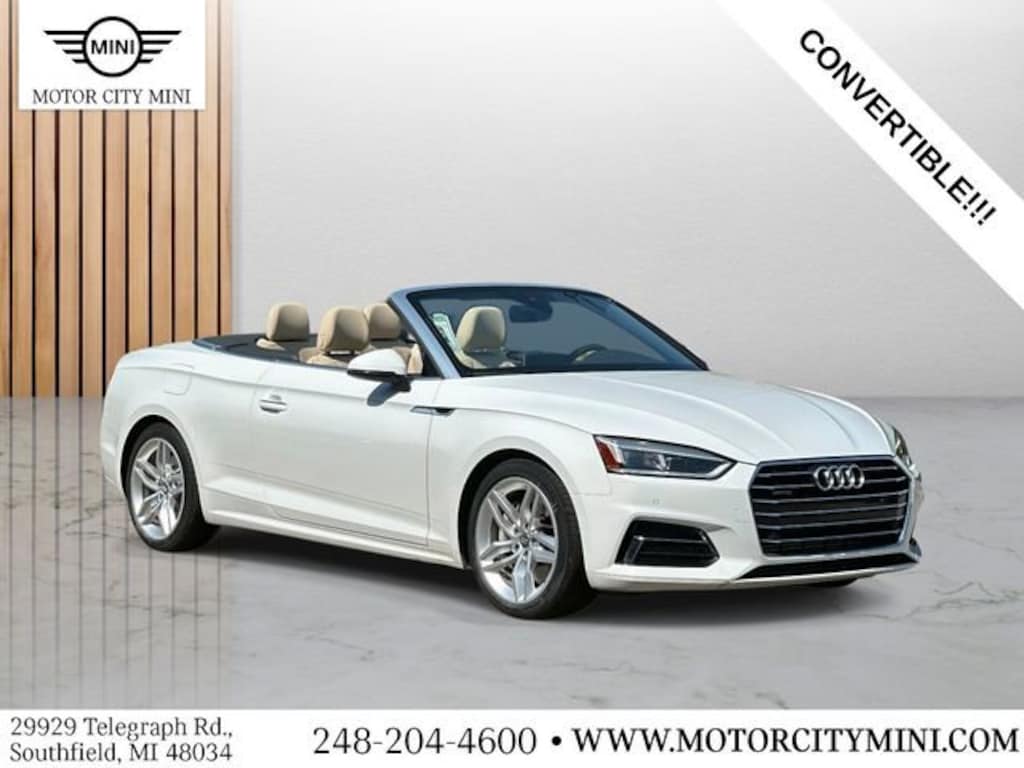 Used 2019 Audi A5 2.0T Premium Plus Cabriolet