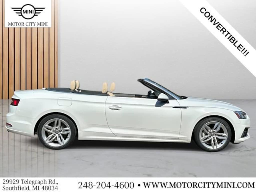 Used 2019 Audi A5 2.0T Premium Plus Cabriolet
