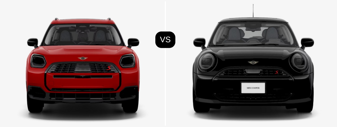 2025 MINI Cooper Countryman vs 2025 MINI Cooper Hardtop