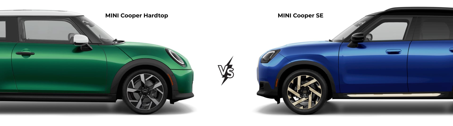 MINI COOPER SE VS. MINI COOPER HARDTOP: Comparing Electric and Gas Models