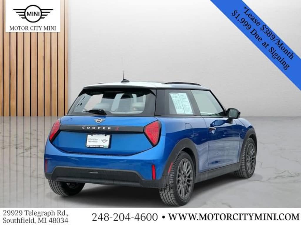 Certified 2025 MINI Cooper S Iconic Hatchback