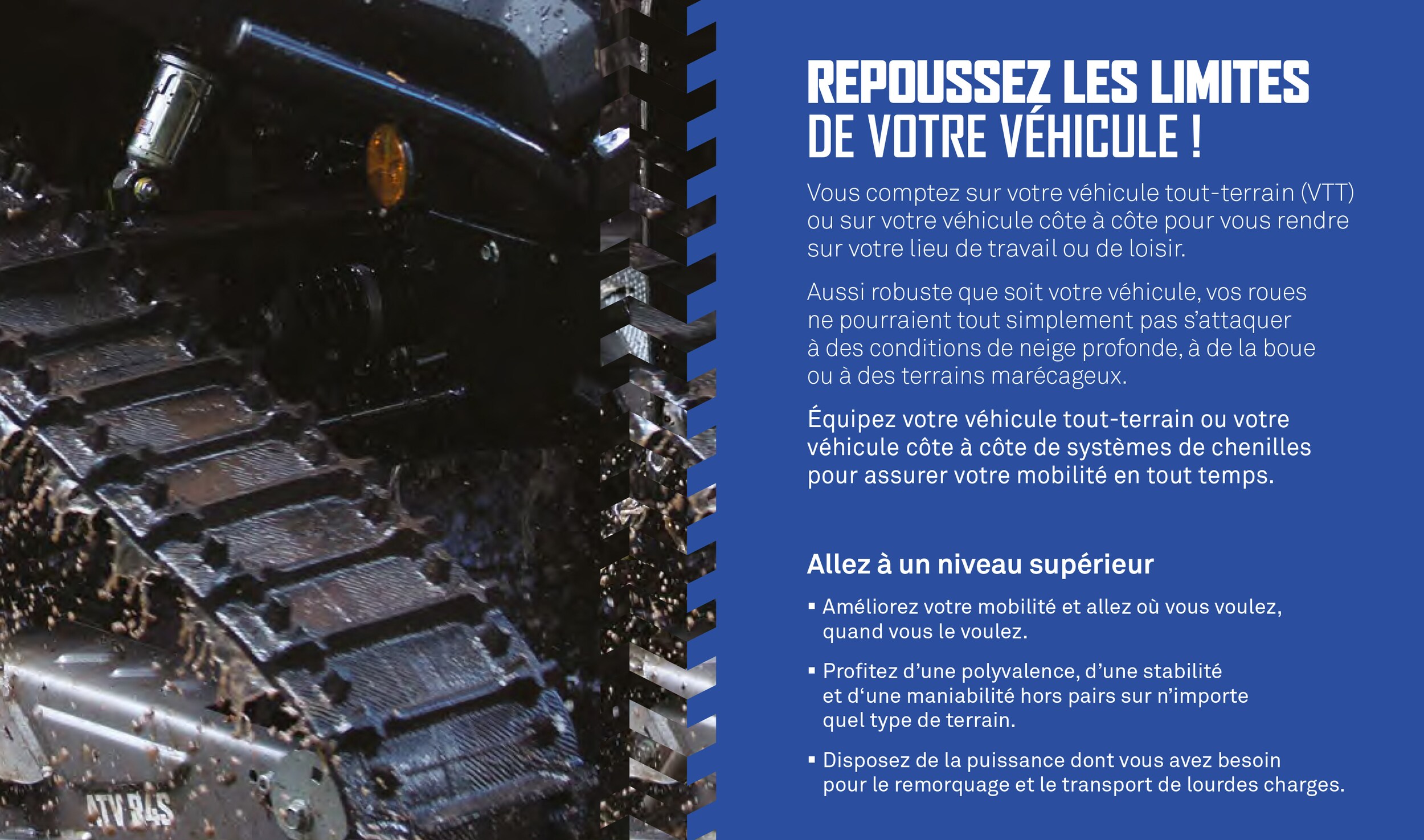 Disponible chez Moto Repentigny Kit de chenille Camso au meilleur prix ...