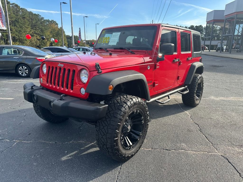 Used 2018 Jeep Wrangler JK Unlimited Sport 4x4 SUV