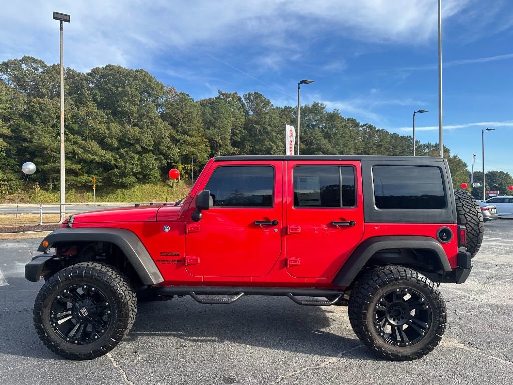 Used 2018 Jeep Wrangler JK Unlimited Sport 4x4 SUV
