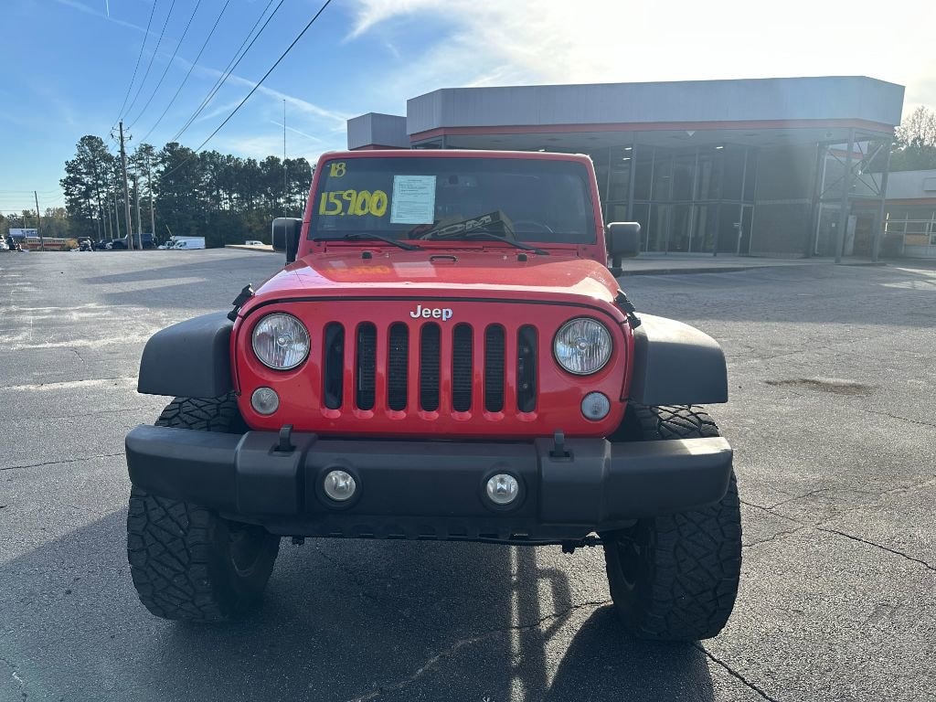 Used 2018 Jeep Wrangler JK Unlimited Sport 4x4 SUV