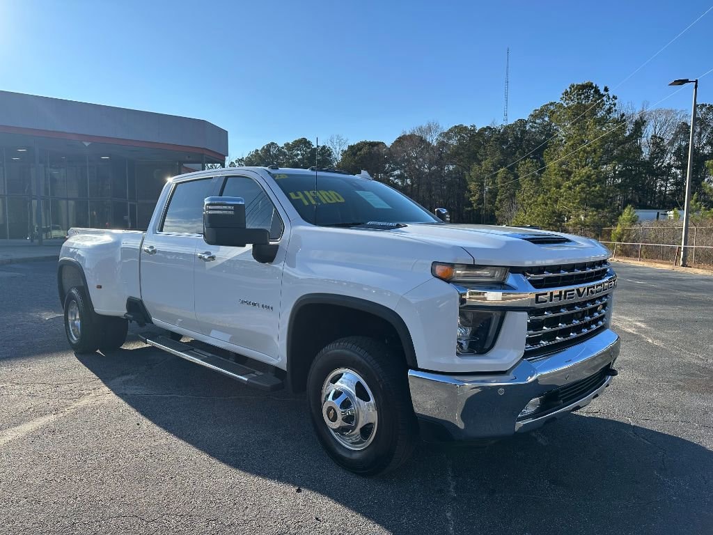 Used 2020 Chevrolet Silverado 3500HD LTZ 4WD Diesel Dually Truck Crew Cab