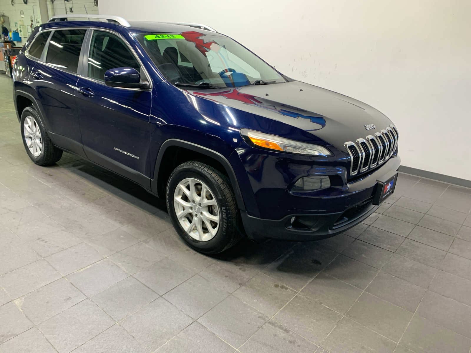 Used 2014 Jeep Cherokee Latitude with VIN 1C4PJLCB0EW144453 for sale in Christiansburg, VA