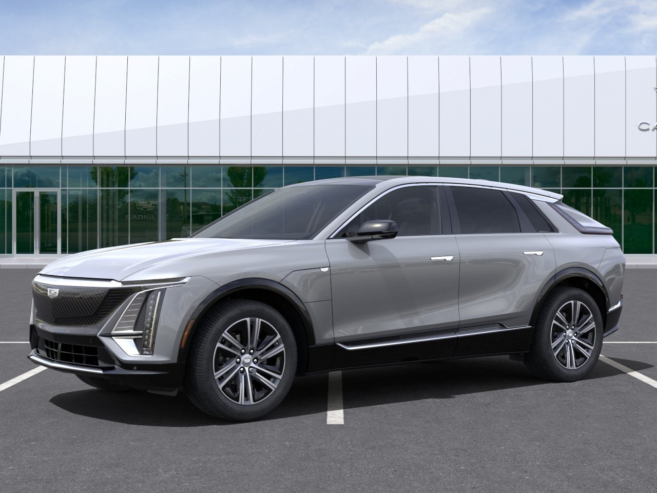 Used 2024 Cadillac LYRIQ Luxury 3 with VIN 1GYKPSRL9RZ129080 for sale in Barrington, IL