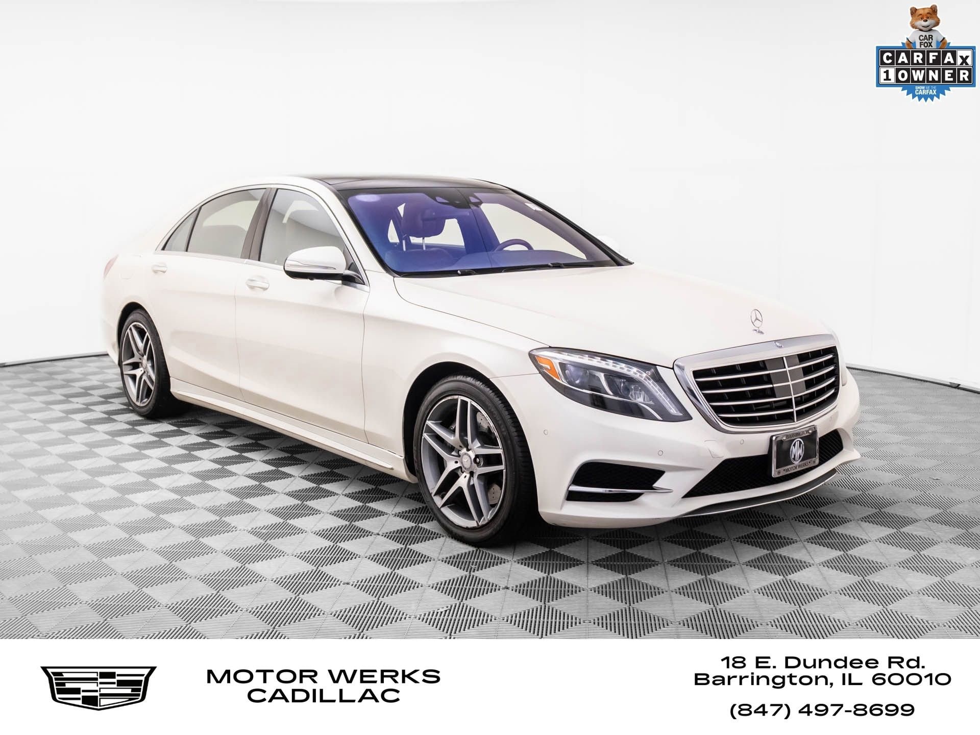 2016 Mercedes-Benz S-Class S550