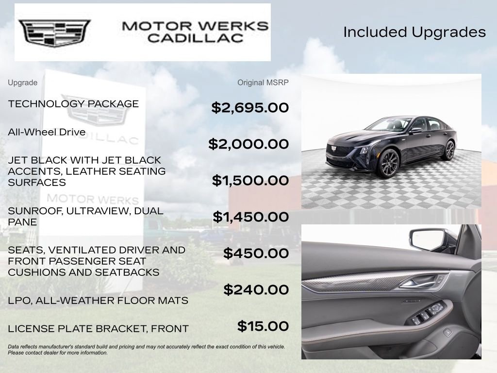 New 2026 CADILLAC CT5-V V-Series Sedan