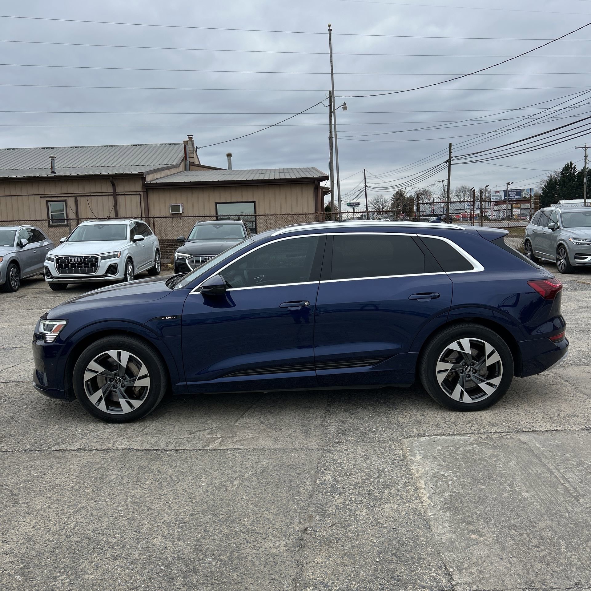 Used 2022 Audi e-tron Premium Plus with VIN WA1LAAGE4NB025510 for sale in Barrington, IL