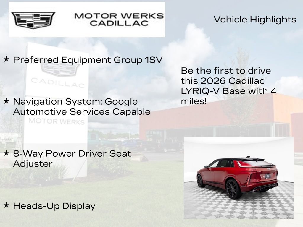 2026 Cadillac LYRIQ V - Photo 13