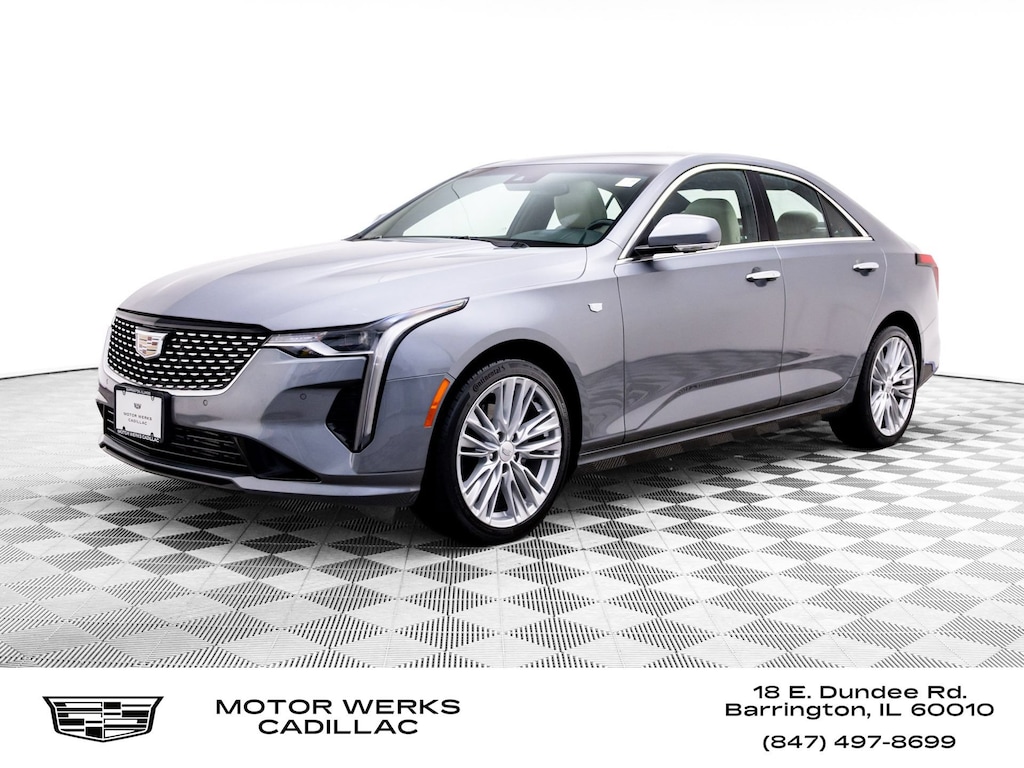Certified 2022 CADILLAC CT4 Premium Luxury Car