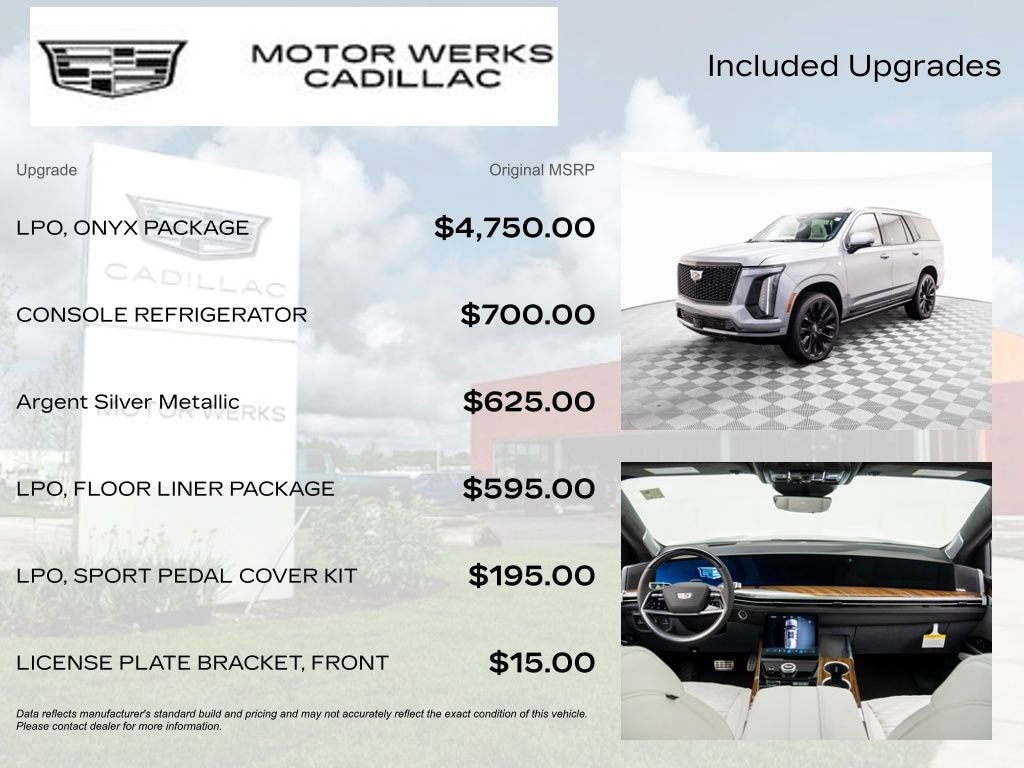 New 2026 CADILLAC Escalade Platinum Sport SUV