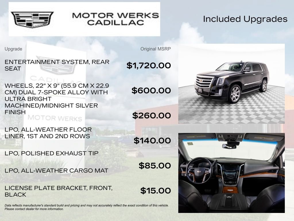 Used 2019 CADILLAC Escalade Luxury SUV