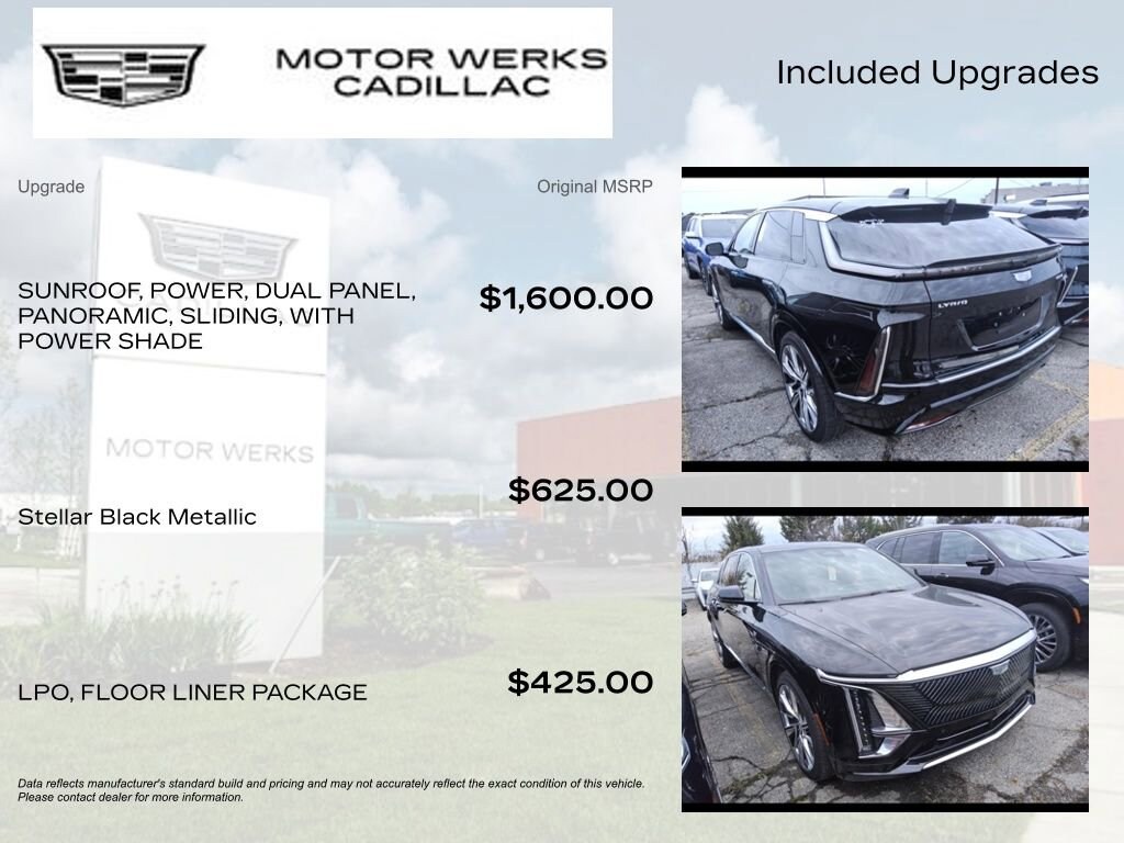 Used 2025 CADILLAC Lyriq Luxury 3 SUV