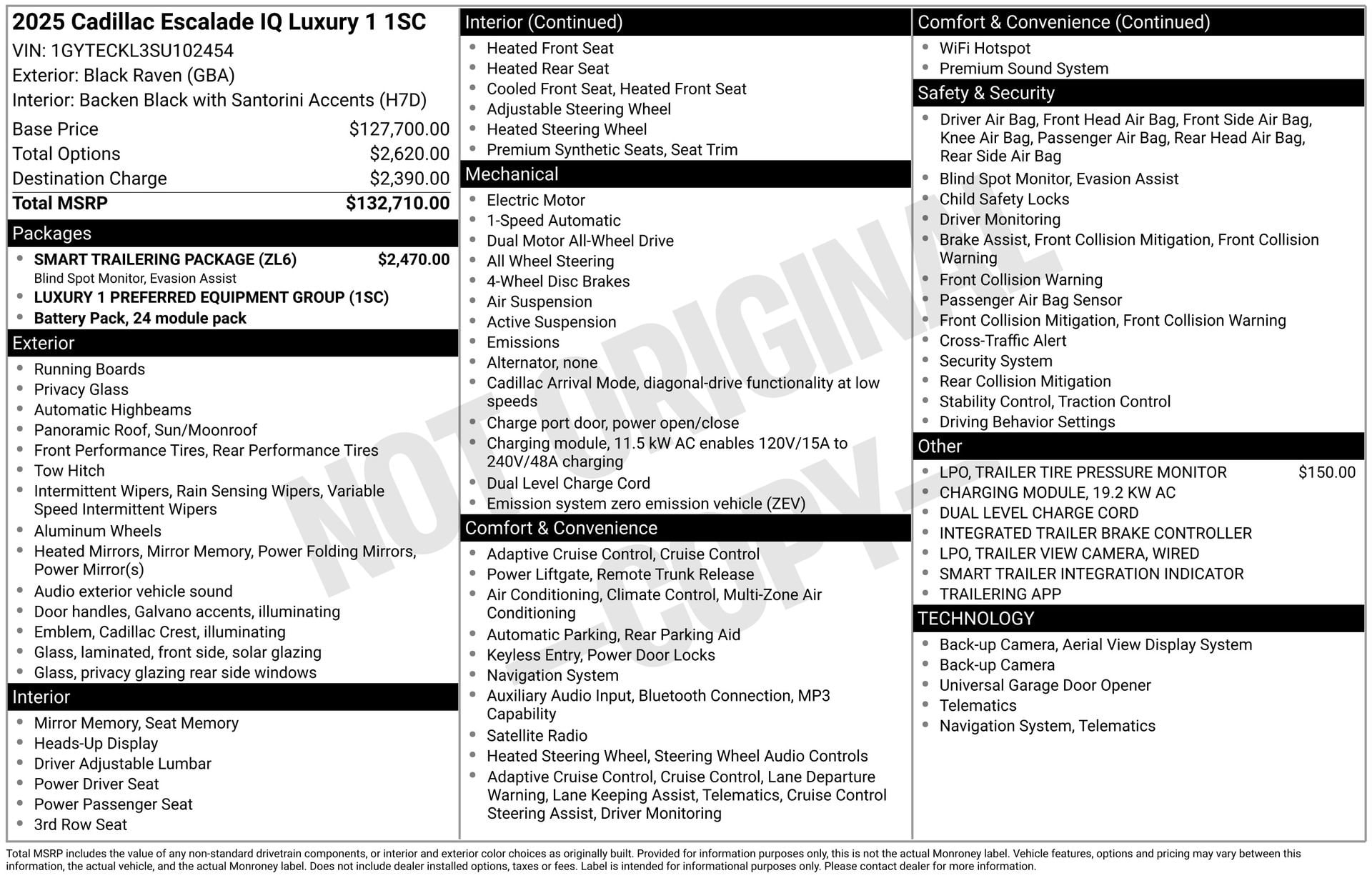 2025 Cadillac Escalade IQ Luxury 1's photo