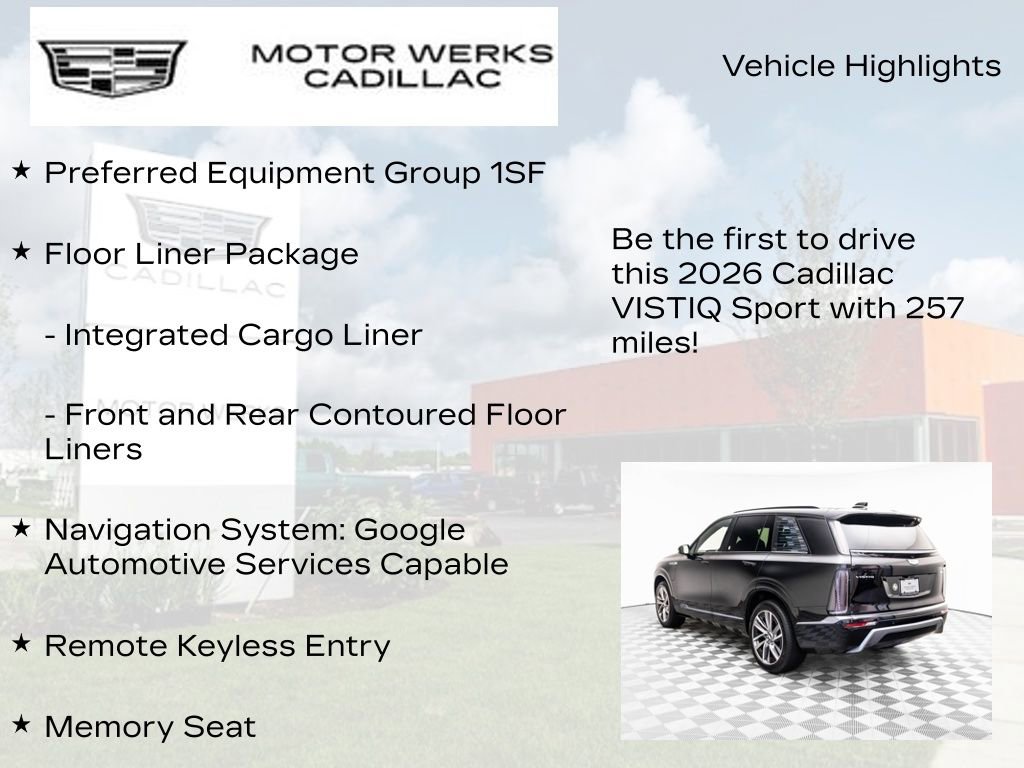 2026 Cadillac VISTIQ Sport - Photo 14