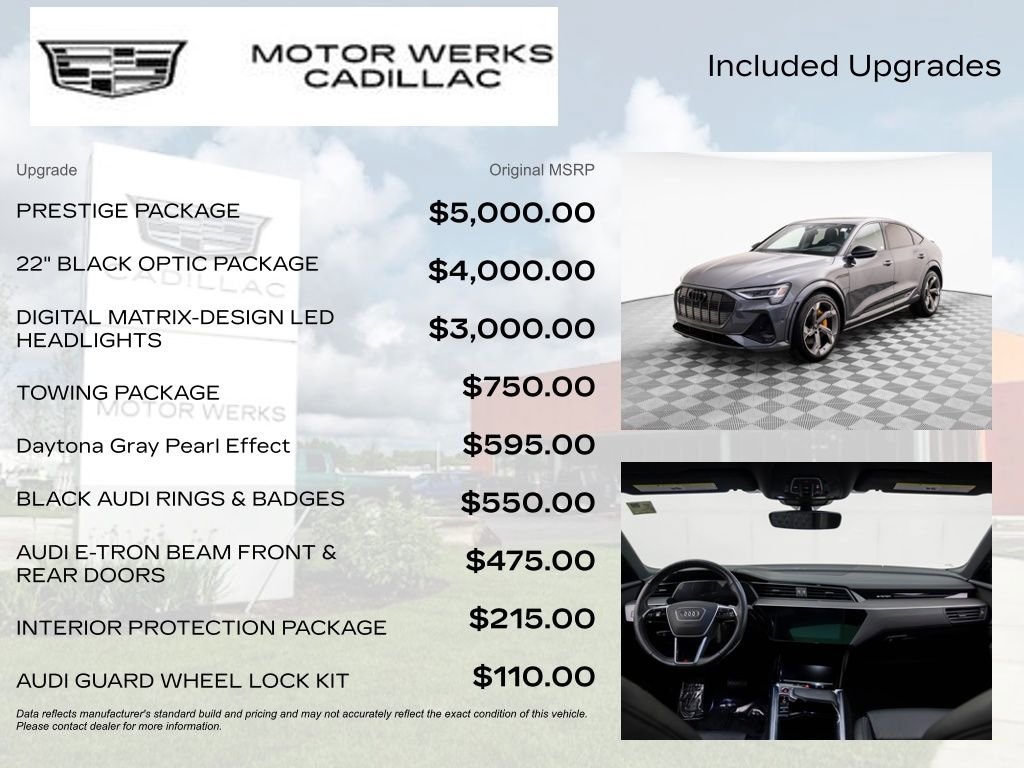 Used 2022 Audi e-tron S Sportback Prestige