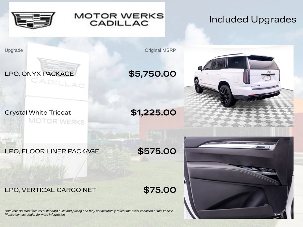 Certified 2025 CADILLAC Escalade Escalade-V Performance