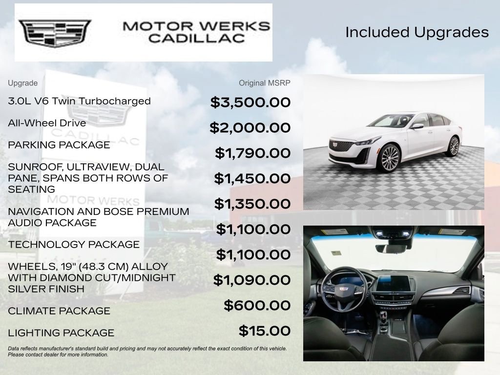 Used 2023 CADILLAC CT5 Premium Luxury Car