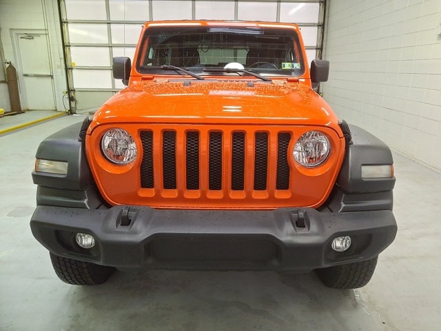 Used 2020 Jeep Wrangler Sport S with VIN 1C4GJXAN0LW207570 for sale in Wilkes Barre, PA