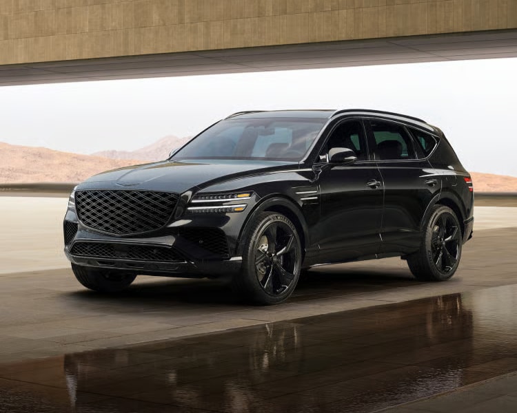 genesis gv80 parkerd outside