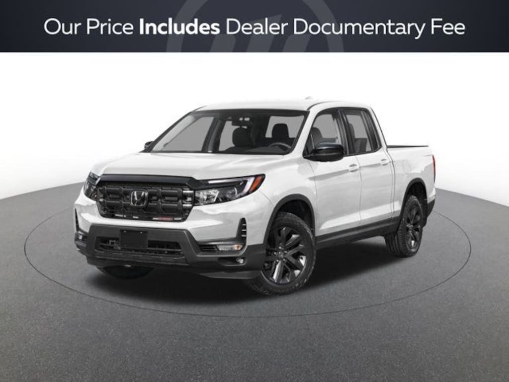 New 2026 Honda Ridgeline Sport Truck Crew Cab