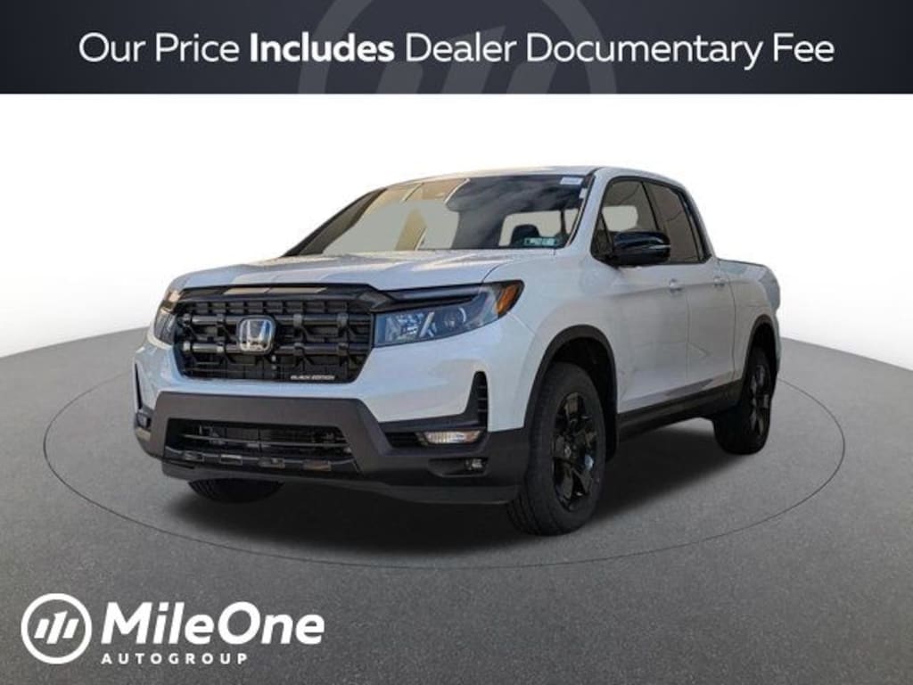 New 2026 Honda Ridgeline Black Edition Truck Crew Cab