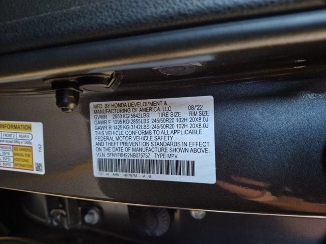 2022 Honda Pilot SE - Photo 26