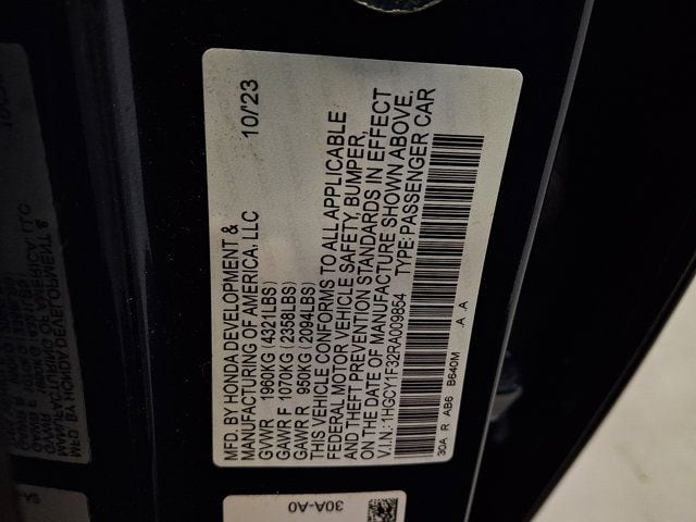 2024 Honda Accord EX - Photo 26